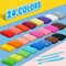 Magic Clay - Air Dry Clay 24 Colors, Modeling Clay for Kids-Age 3 4 5 6 7 8+
